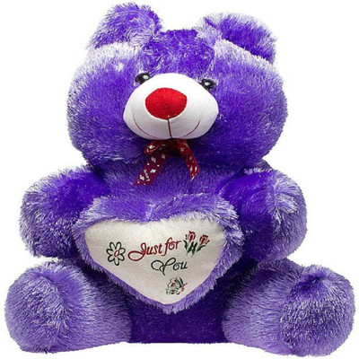 

Fashion Knockout soft teddy stylist (Valentine Gifts) - 45 cm(Purple)