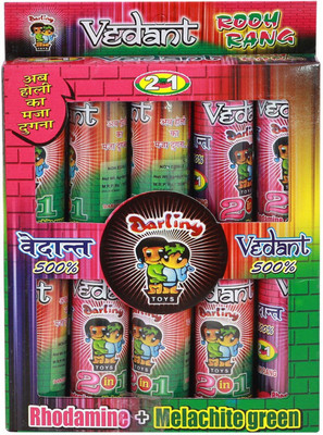 

Darling Toys Vedant Rooh Rang Holi Colour 10 in 1 Pack(Multicolor)