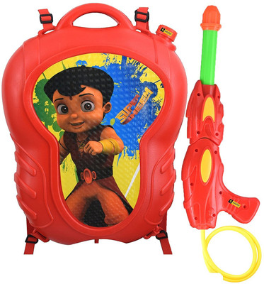 

Zest 4 Toyz Pressure Water Gun Pichkari with Tank, Holi 15 Litre -Super Bheem Jumbo Tank(Multicolor)