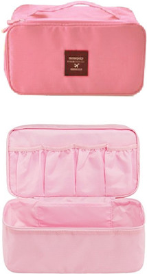 

PackNBuy Baby Pouch Baby Clothes Lingerie Socks Ties Case Organiser Pouch Bag(Pink)