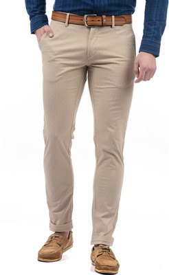 U.S. POLO ASSN. Regular Fit Men Beige Trousers U.S. POLO ASSN. Regular Fit Men Beige Trousers