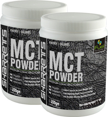 

SHARRETS NUTRITIONS MCT POWDER ( MEDIUM CHAIN TRIGLYCERIDES- PACK OF 2(400 g)