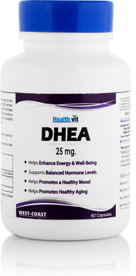 

HealthVit DHEA 25mg Support Overall well-being 60 Capsules(60 No)