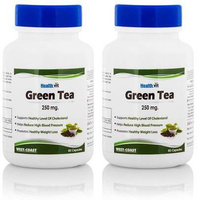 

HealthVit Green Tea (Pack of 2)(60 No)