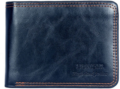 

myfizi Men Brown Genuine Leather Wallet(5 Card Slots)