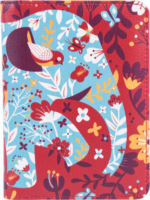 

Chumbak Women Casual Multicolor Fabric Wallet(5 Card Slots), Red
