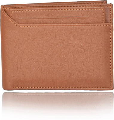 

Arrowbee Men Tan Artificial Leather Wallet(7 Card Slots)