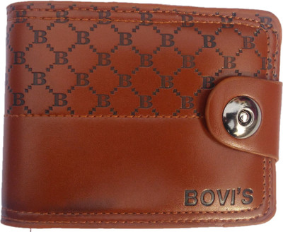 

UNIQUS Men Brown Genuine Leather Wallet(18 Card Slots)