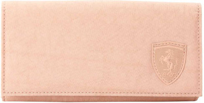 

Puma Women Casual Pink Canvas Wallet(1 Card Slot)