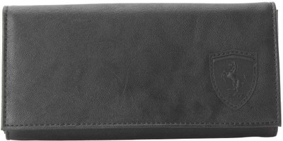 

Puma Women Formal Black Canvas Wallet(1 Card Slot)