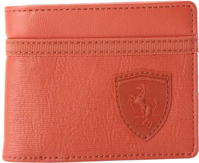 

Puma Men Red Canvas Wallet(1 Card Slot)