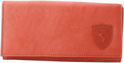 

Puma Women Casual Red Canvas Wallet(1 Card Slot)