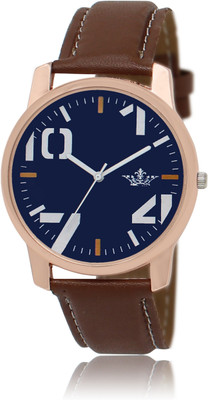 

SRK ENTERPRISE Men Watch With Designer Blue Dial Rose Gold Case LD 03 Watch - For Men