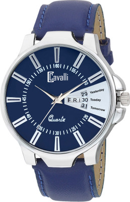 Cavalli CW654 Exclusive Day And Date Blue Day & Date Watch - For Men