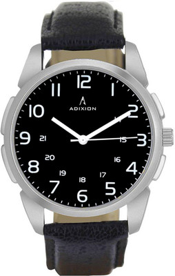

ADIXION 9520SLC1 New Leather Strep Stainless Steel Youth Watch Watch - For Men & Women