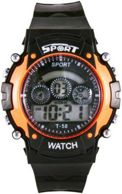 

Bhavy 7 Light Stylish Orange Color Digital Watch - For Boys