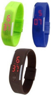 

Piu collection PC_ Digital New Trend Hand Band Watch For- Men Watch - For Men