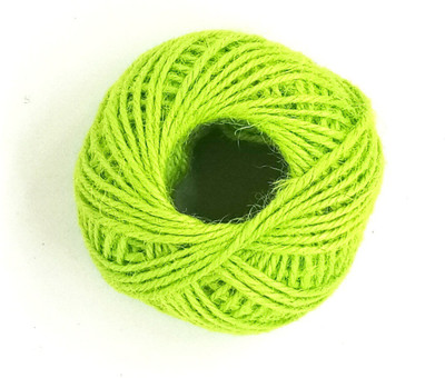 

Aadya Crafts Jute Thread Colour b Green