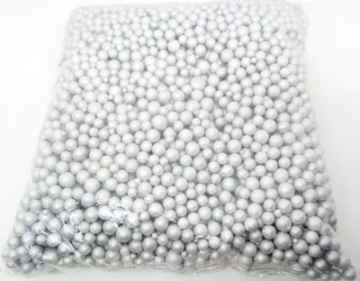 

Aadya Crafts Thermocol Beans Silver