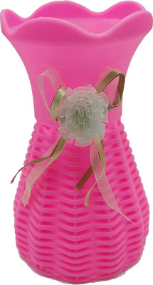 

Random Plastic Vase(6.49 inch, Pink)