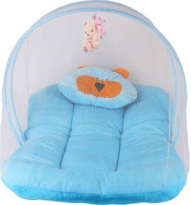 

Kidoyzz Mosquito Protector Comfy Baby Sleeping Mosquito Net Bed KDMBBNL2049 Portable Crib(Fabric, Multicolor)