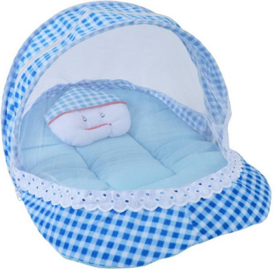 

Kidoyzz Mosquito Protector Comfy Baby Sleeping Mosquito Net Bed KDMBBNL2004 Portable Crib(Fabric, Multicolor)