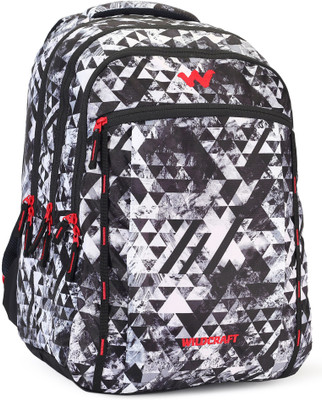 

Wildcraft WC 8 Geo Camo 45 L Backpack(Black, White)