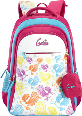 

Genie WINGS19SBPIN 36 L Backpack(Multicolor), Pink