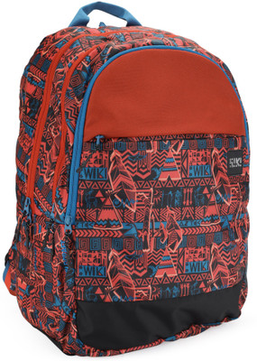 

Wildcraft Wiki 5 Aztec 37 L Backpack(Multicolor), Red