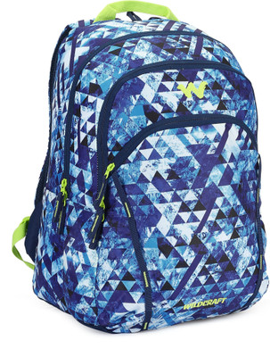

Wildcraft WC 2 Geo Camo 35 L Laptop Backpack(White, Blue)