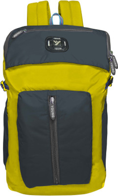 

Young Ultra Counter Light Weight Hiking Camping Trekking Backpack - 30 L Water Resistant 30 L Backpack(Yellow), Yellow-grey
