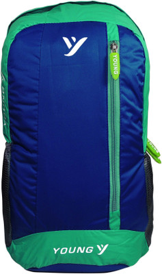 

Young Ultra Counter Light Weight Hiking Camping Day-Trip Cycling School Travel Gift Backpack - Medium 20 L Water Resistant 20 L Backpack(Blue)