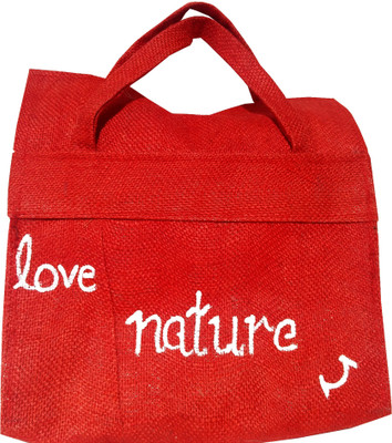 

Khadi Eco Basket Sm (Nursery/Play School) Multipurpose Bag(Red, White, 11 inch)