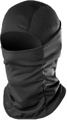Gajraj Black Bike Face Mask for Men & Women(Size: Free,  Balaclava)