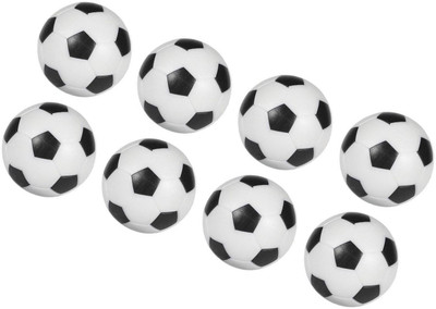 

Xerobic Table Soccer Foosballs Replacement Balls Mini Black and White High Quality ABS Excellent Size For Most Standard Foosball Table Games Foosball(Pack of 8, White, Black)