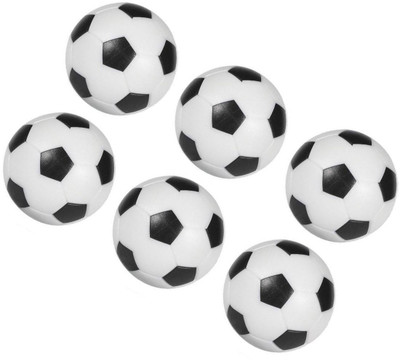 

Xerobic Table Soccer Foosballs Replacement Balls Mini Black and White High Quality ABS Excellent Size For Most Standard Foosball Table Games Foosball(Pack of 6, White, Black)
