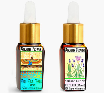 

Ancient Flower The Tea Tree Face Oil in Serum and Nail & Cuticle Care Oil(20 ml)