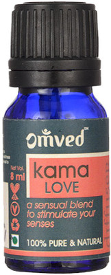 

Omved Kama Diffuser Oil Blended Essential Oils of Jasmine, Sandalwood & Mogra(8 ml)