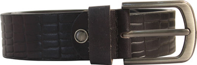 

Vondars Men Formal, Casual Black Genuine Leather Belt