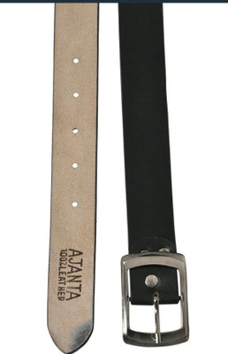 

Haryana Craft Men Casual, Party, Formal Black Genuine Leather Belt