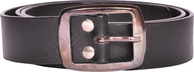 

Drishti Men Formal Black Genuine Leather Belt