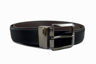

Imex International Men Formal, Casual Black Genuine Leather Reversible Belt
