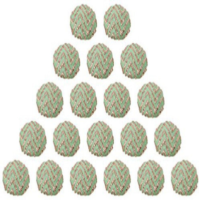 

Fabric and Lace BT002b Fabric, Metal Buttons(Pack of 20)