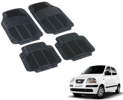 MOCKHE PVC (Polyvinyl Chloride) Standard Mat For  Hyundai Santro Xing(Black)
