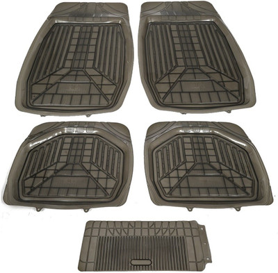 MOCKHE PVC (Polyvinyl Chloride) Standard Mat For  Fiat Palio(Grey)