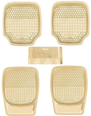MOCKHE PVC (Polyvinyl Chloride) Standard Mat For  Hyundai i10(Beige)