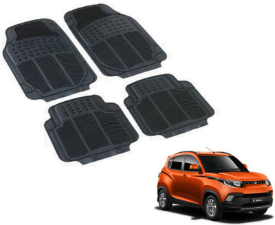 MOCKHE PVC (Polyvinyl Chloride) Standard Mat For  Mahindra KUV 100(Black)