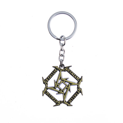 

Techpro Golden Colour Mettalica Key Chain(Multicolor)