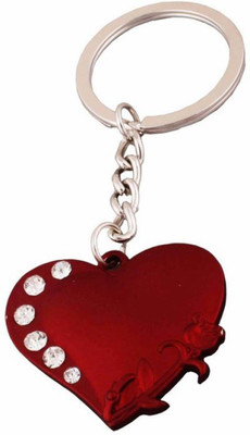 

MGP Fashion Lovely Red Rose Key Chain(Red)
