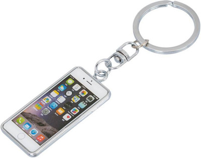 

MGP Fashion Silver Mobile Phone Key Chain(Multicolor)